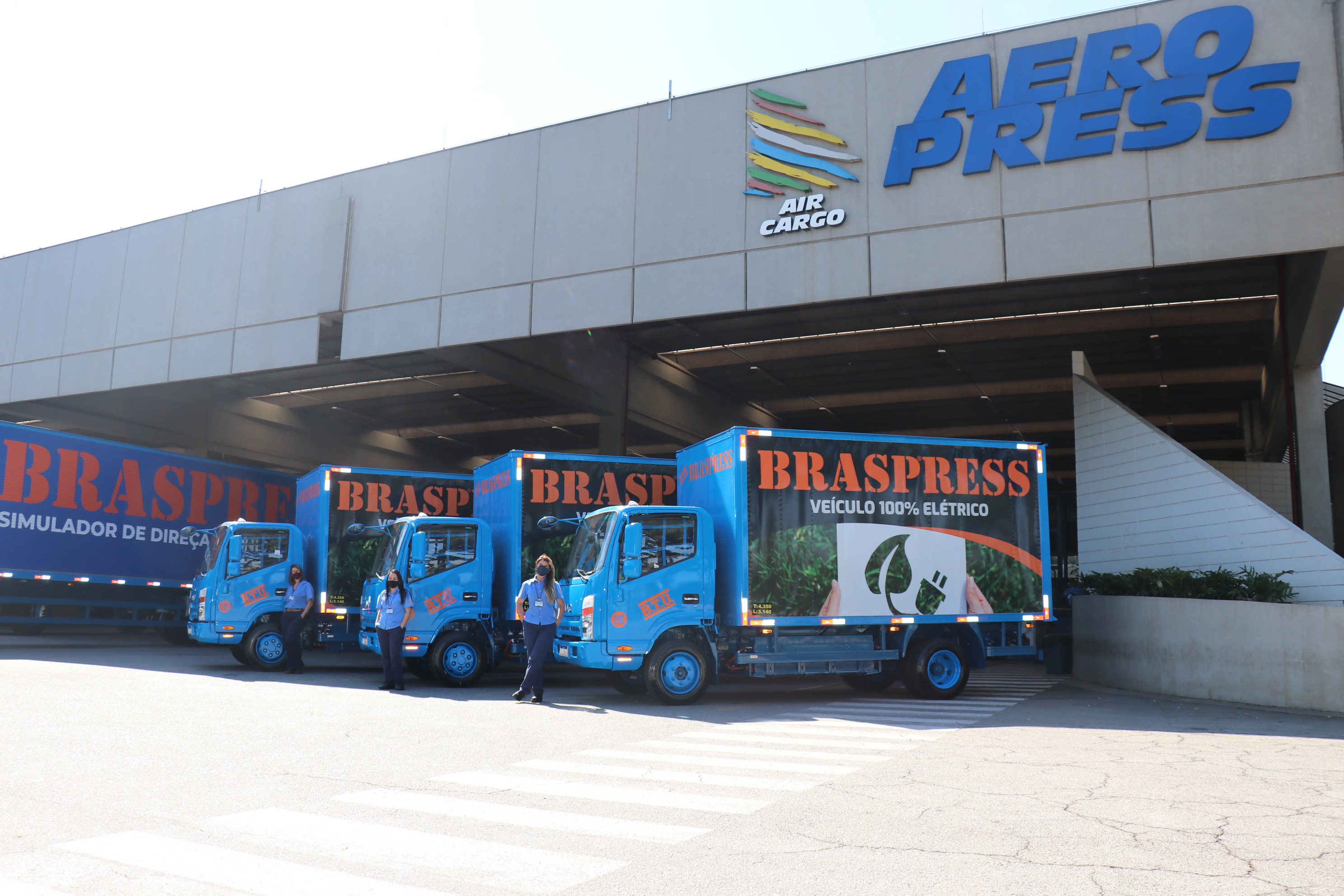 Braspress adquire veículos 100% elétricos